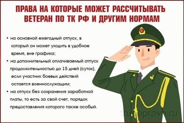 Как ветераны боевых действий могут получить доступ к льготам на отпуск после службы