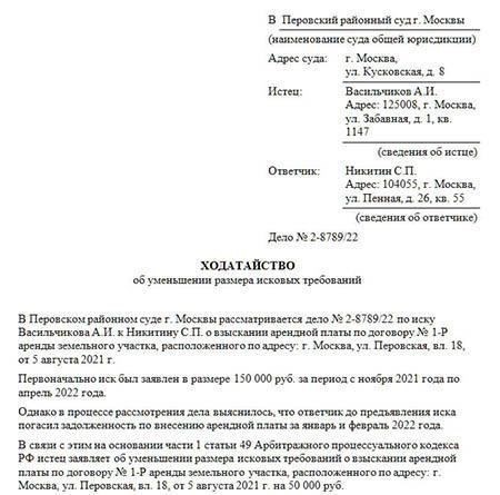 Основные требования к заявлению в гражданском процессе